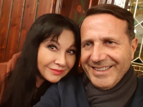 Dagmar Patrasová s talianskym priateľom Vitom 