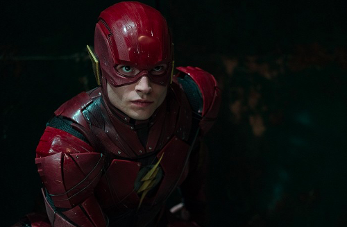 V DC komiksovke Justice League stvárnil Ezra Miller úlohu Flasha.