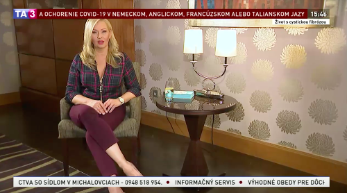 Adriana Kmotríková už zarezáva na obrazovkách TA3.