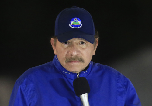 Nikaragujský prezident Daniel Ortega