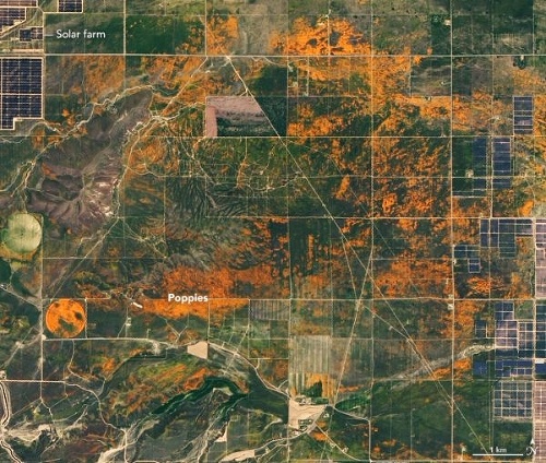 NASA zverejnila satelitné snímky