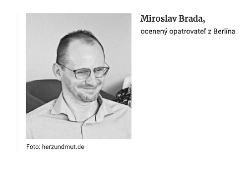 Miroslav Brada sa dostal