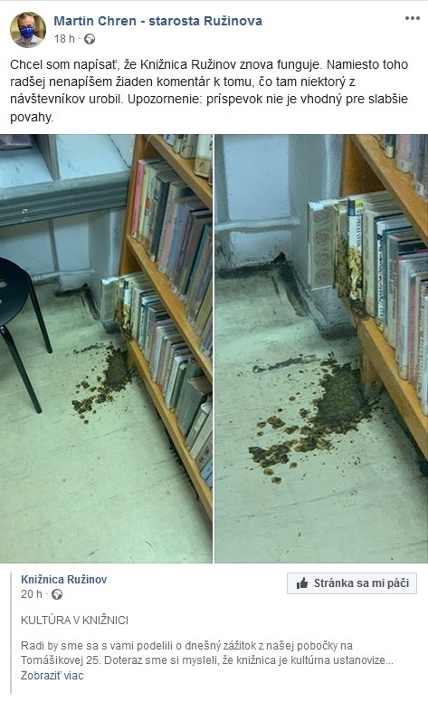 Incident v ružinovskej knižnici