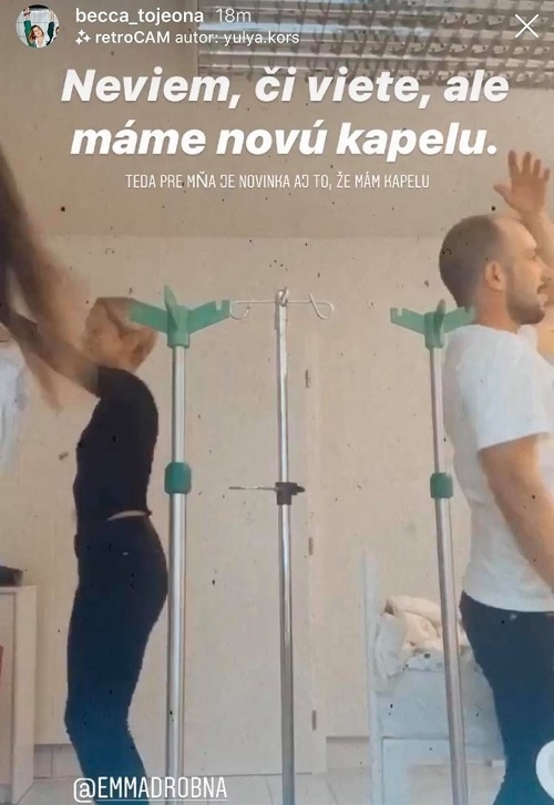 Emma Drobná sa podľa videa na Instagrame nechala vystrihať. 