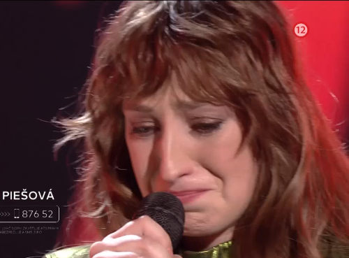 Barbora Piešová počas posledného vystúpenia rozplakala seba aj porotu. 
