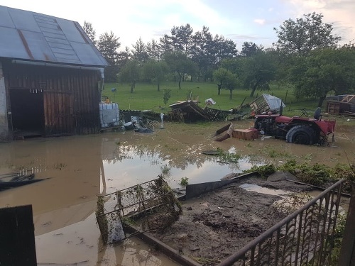 Slovensko sužuje silný dážď: