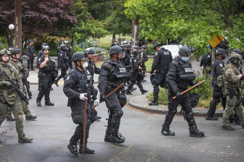 Polícia v Seattli zlikvidovala