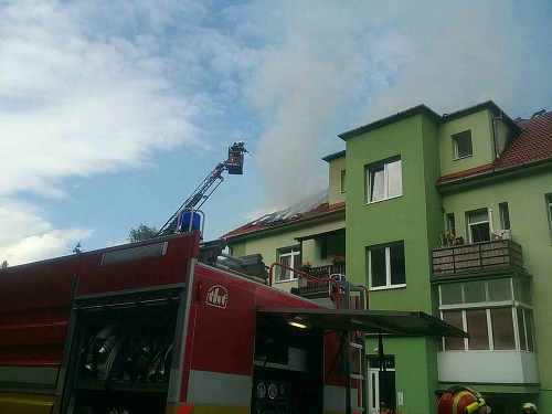 Požiar bytu v Zemianskych
