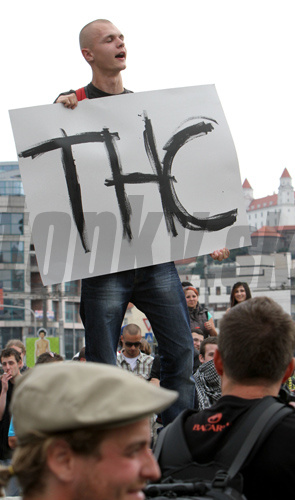 PROTEST: Za dekriminalizáciu marihuany PROTEST: Za dekriminalizáciu marihuany