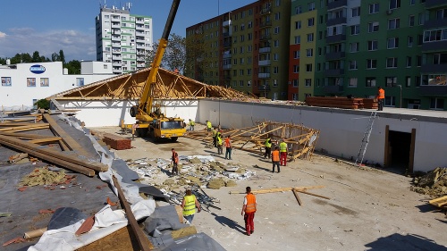 Z čaty údržbárov sa