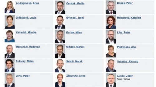 18 poslancov OĽaNO a Sme rodina, ktorí podporili návrh ĽSNS
