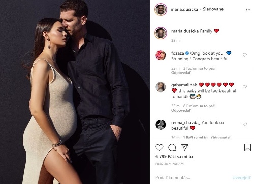 Modelka Maria si na Instagrame zmenila meno na Maria Dušička.