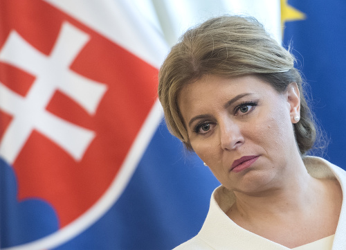 Na snímke slovenská prezidentka