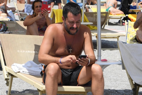 Minulý rok Salvini, v