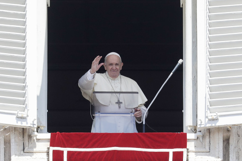 Pápež František počas svojho