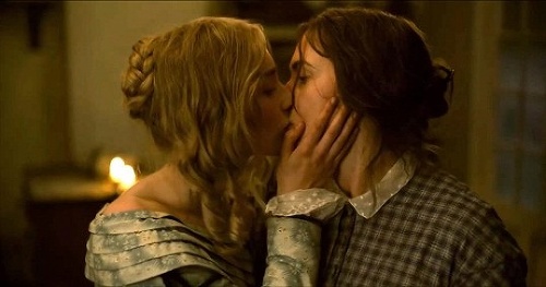 Kate Winslet a Saoirse Ronan stvárnili pred kamerami mileneckú dvojicu.