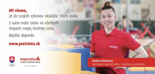 Olympionička Barbora Mokošová