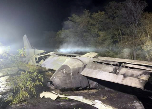Nehoda ukrajinského vojenského lietadla