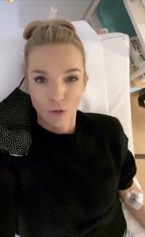 Hanka Mašlíková pridala cez víkend video z nemocnice. Skončila na infúziách.