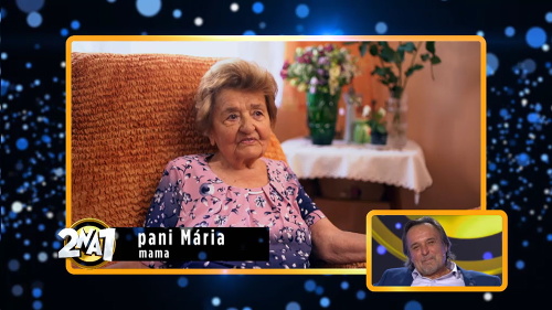 V šou 2na1 sa objavila aj mama Jozefa Vajdu, pani Mária.