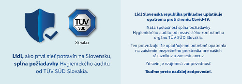 Opatrenia proti Covid-19: Lidl