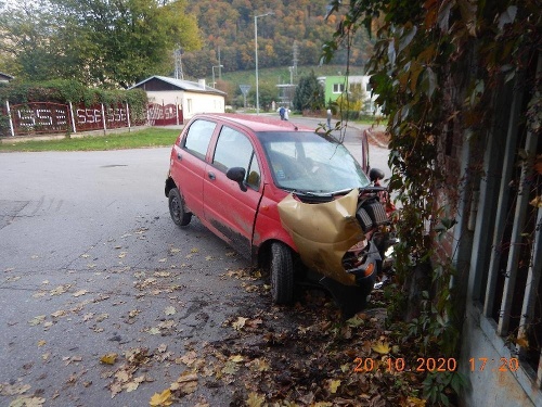 Dopravná nehoda vo Zvolene