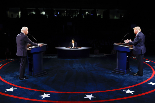 Posledná predvolebná prezidentská debata