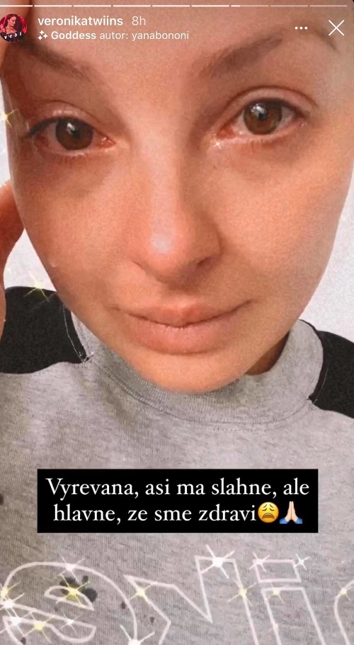 Veronika Nízlová skončila v slzách. Prišla o takmer všetky zábery z nového videoklipu. 