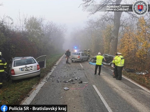 Hromadná nehoda pri Bratislave: