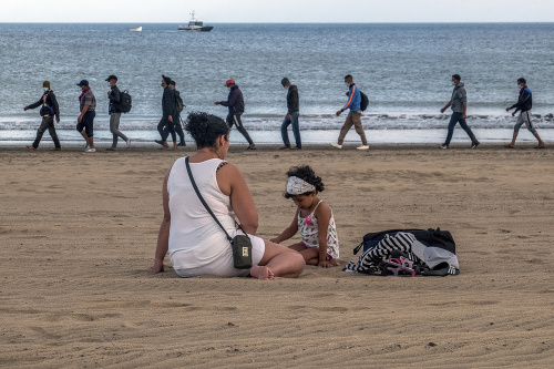 Migranti na plážach Kanárskych