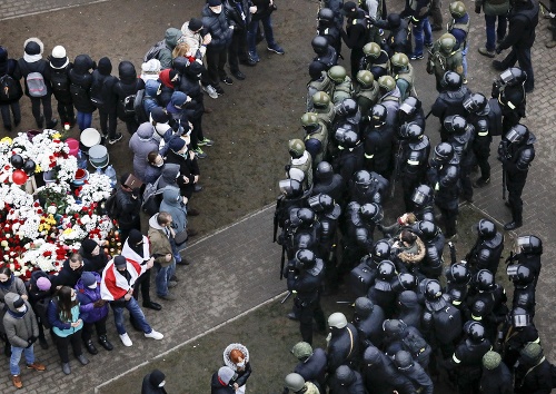 VIDEO Protesty v Bielorusku