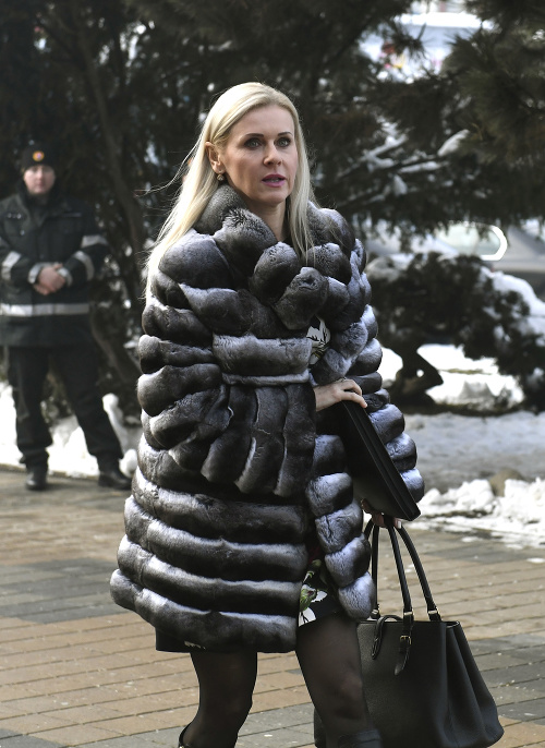 Monika Jankovská v luxusnom