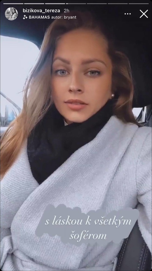 Tereza Bizíková porozprávala o svojej nepríjemnej skúsenosti na Instagrame.