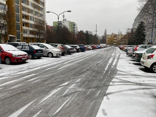 Prvý sneh v Bratislave!