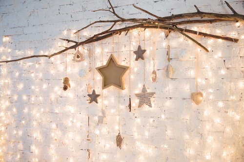 Vianoce v bielom šate