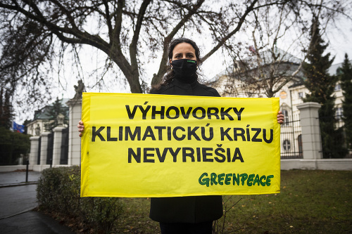Greenpeace začal 65-hodinový protest