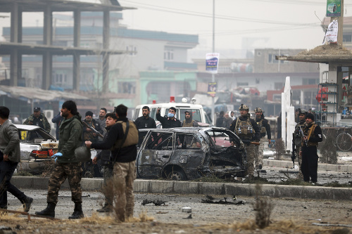 Bombový útok v Kábule
