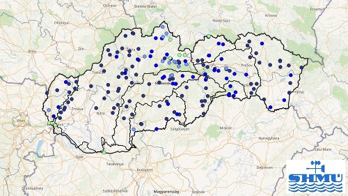 Na Slovensku hrozia povodne: