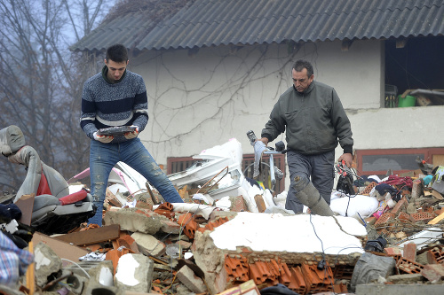 FOTO Zemetrasenie v Chorvátsku