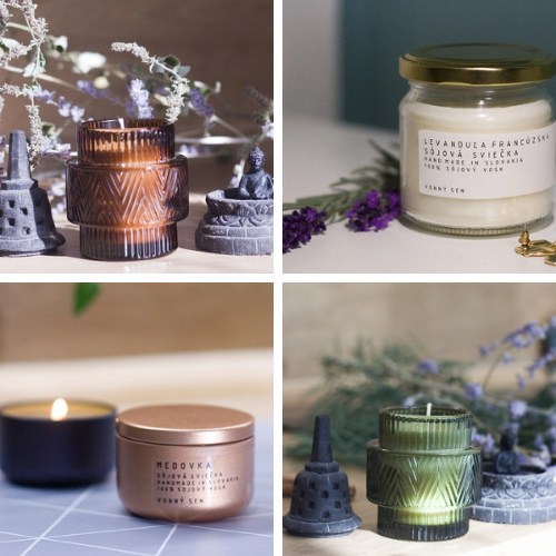 Nádherné sviečky od Vonný