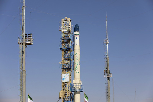 Štart iránskej rakety Zoljanah