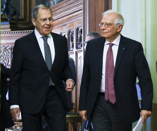 Josep Borrell v Rusku
