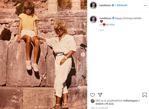 Mama modelky Heidi Klum mala tiež rada módu a trendy. 