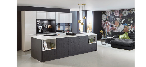 Čierne kuchyne - inšpirujte