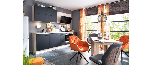 Čierne kuchyne - inšpirujte