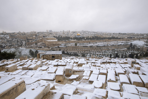 FOTO Jeruzalem zažil neobvyklú