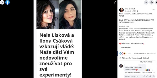 Ilona Csáková prišla o viacero fanúšikov a celebritných kamarátov. Avšak v Nele Liskovej našla svoju spriaznenú dušu. 