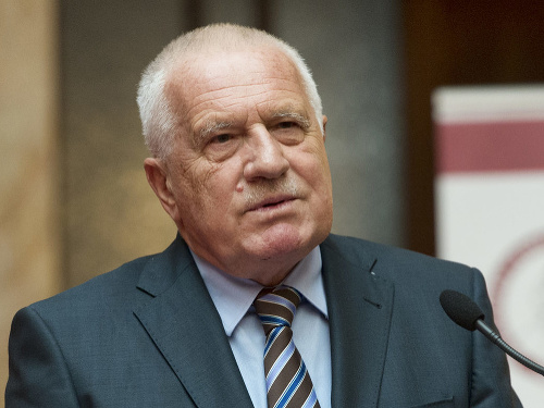 Bývalý český prezident Václav Klaus.