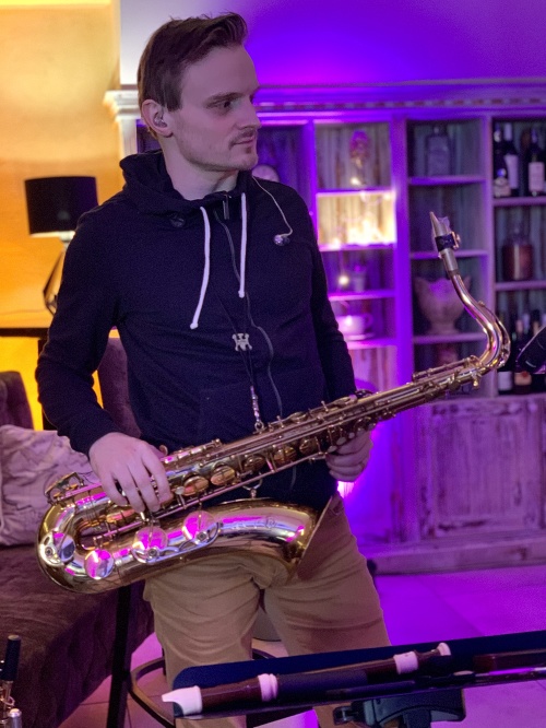 Saxofonista Ján Kopčák