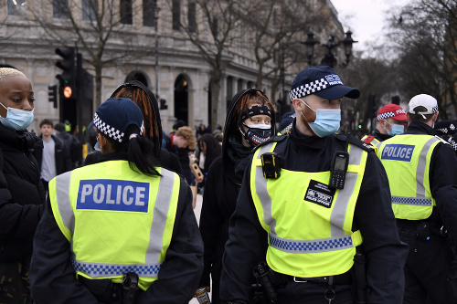 Demonštrácia v Londýne